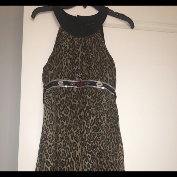 Silk European designer dress - Picture 2 of 6